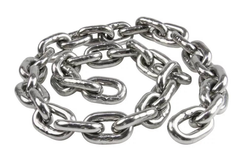 Цепь круглозвенная TOR G80 EN818-7 6х18 оцинкованная калиброванная (1001479)