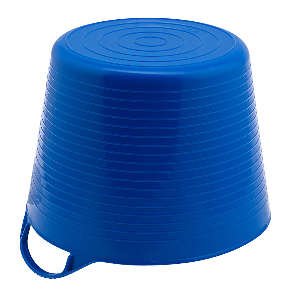 Ведро гибкое сверхпрочное, 14 л, синее, Сибртех (67503)