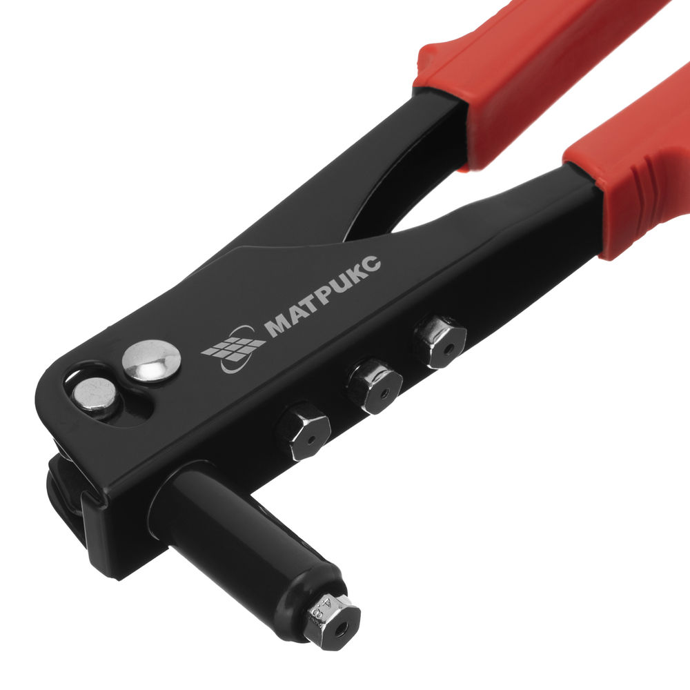 Заклепочник, 225 мм, заклепки 2.4-3.2-4.0-4.8 мм Матрикс (40515)