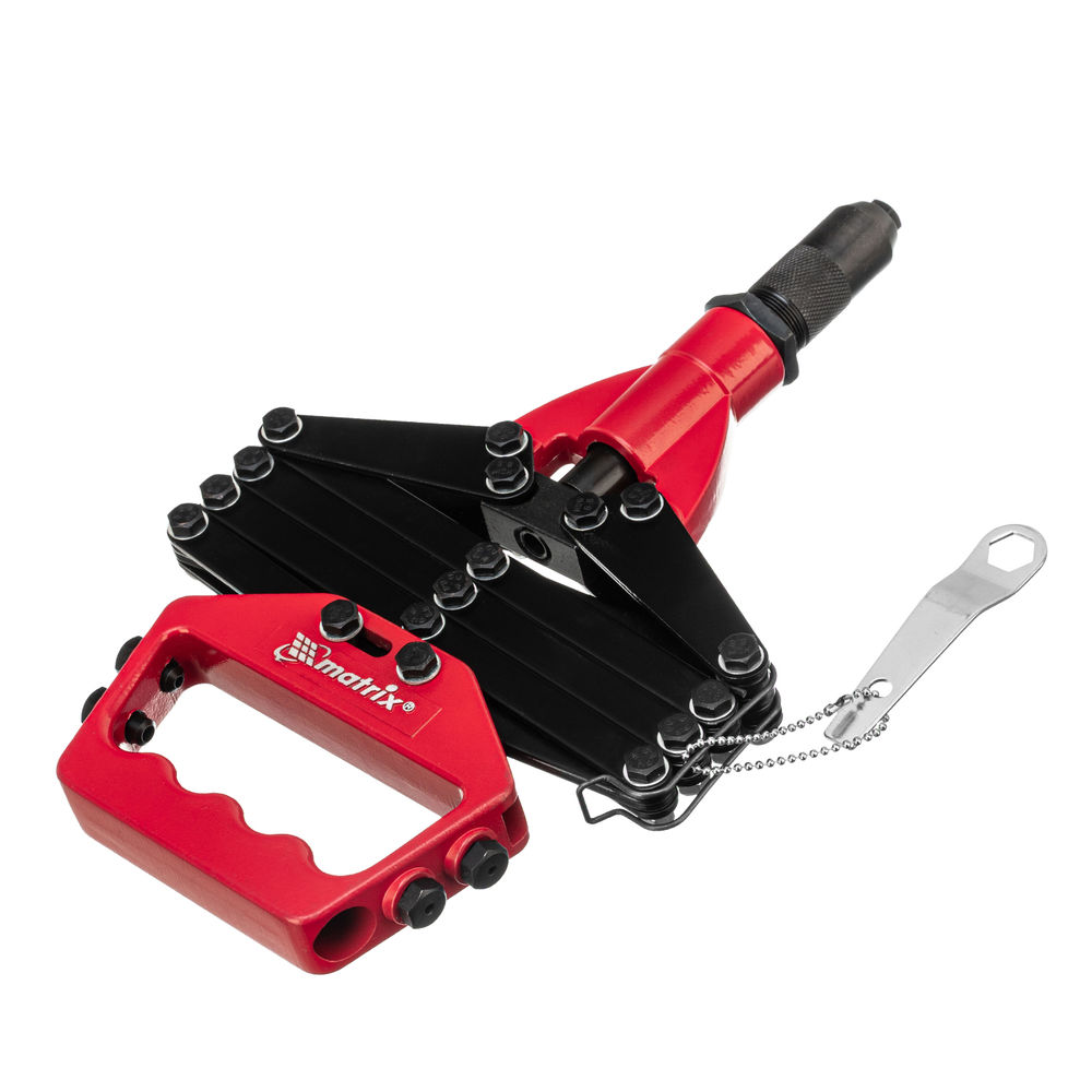 Заклепочник, Гармошка, усиленный, заклепки 3.2-4.0-4.8-6.0-6,4 мм Matrix (405505)