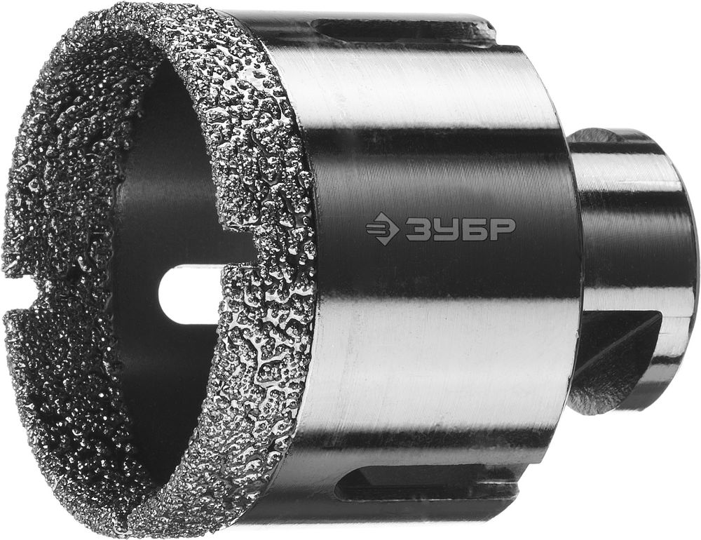 Коронка алмазная вакуумная АВК, d 54 мм, М14, 15 мм кромка ЗУБР Профессионал 29865-54