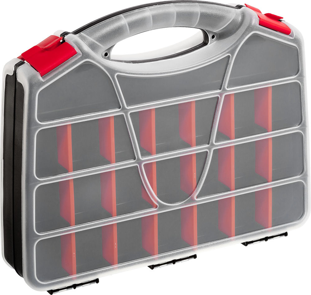 Органайзер 320 х 260 х 70 мм двухсторонний с 42 ячейками ЗУБР ДОН-42 38036-42