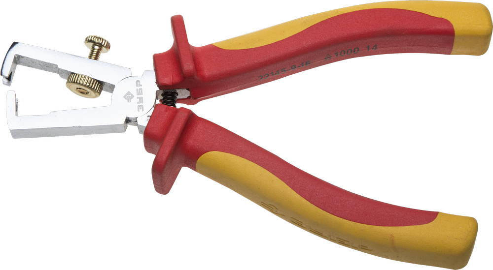 Пассатижи для зачистки проводов 160 мм Профессионал ЗУБР Профиэлектрик 22145-9-16