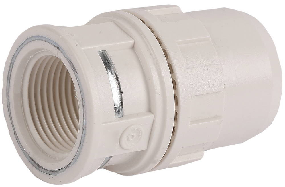 Муфта ШиреФит штуцер с гайкой 26 мм - 3/4 ЗУБР 51462-26-3/4