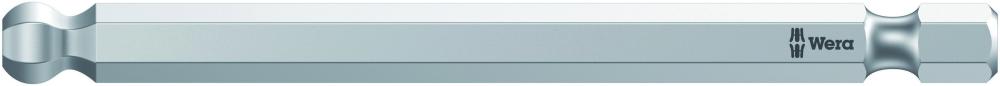 Бита с внешним шестигранником 4 x 89 мм с шаром 1/4 E6.3 Hex серия 842/4 Z Wera WE-059681
