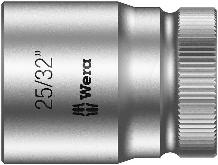 8790 HMC Zyklop Головка торцевая 6-гранная, 1/2, 25/32 x 37 мм (WE-003626)