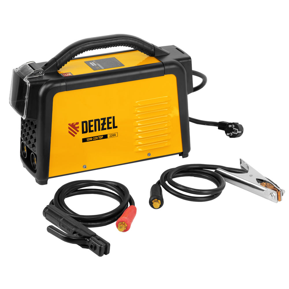 Аппарат инвертор. дуговой сварки SDM-220 Top, 220 А, ПВ 60% Denzel (94357)