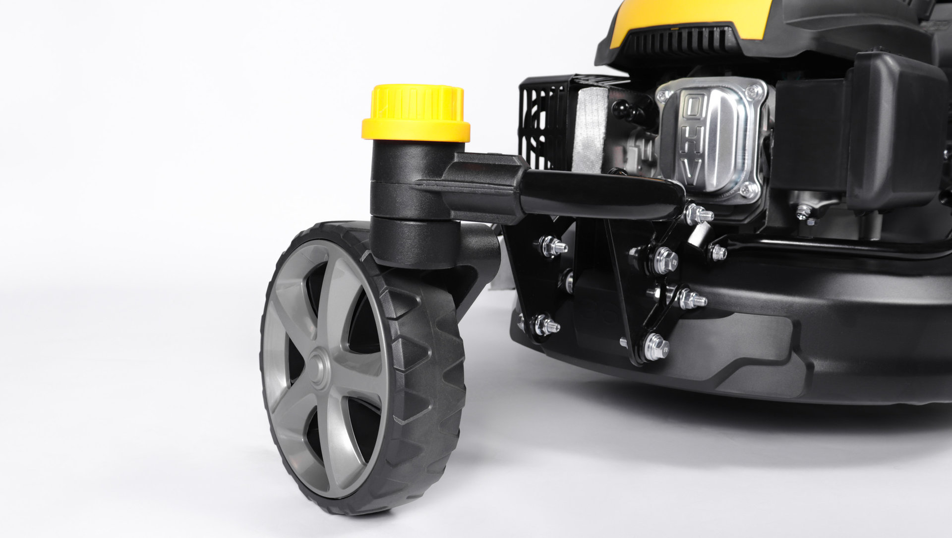 Газонокосилка CHAMPION LMZ5130/1 (3кВт привод 508мм 65л 25-75мм 1рычаг/6, 37кг4в1 3колеса1разблок) (LMZ5130/1)