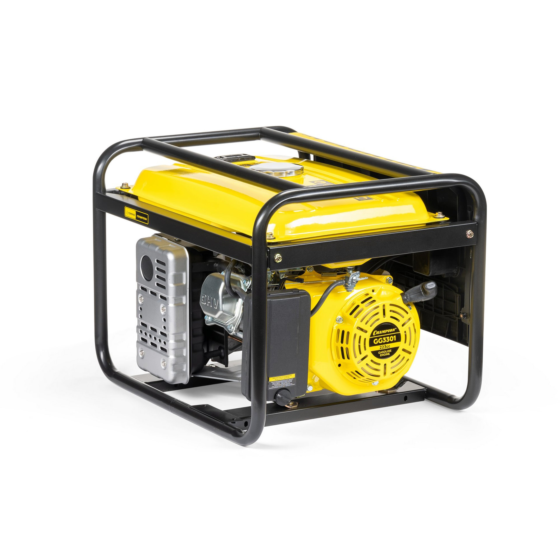 Генератор CHAMPION GG3301 (2,8/3,1кВт 6лс 15л 46кг) (GG3301)