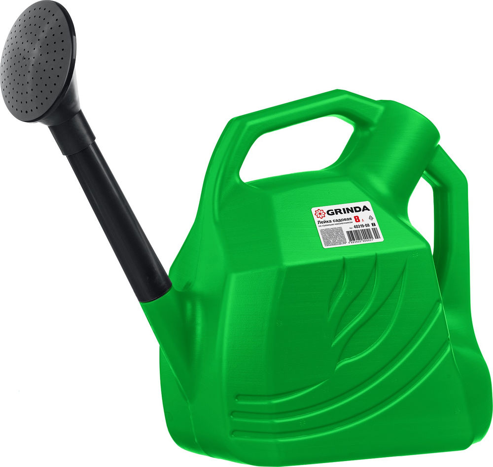 Садовая лейка 8 л, пластмассовая, съемный наконечник GRINDA 40319-08_z02