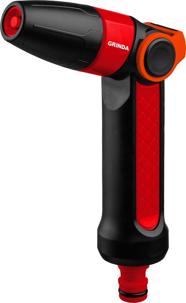 Поливочный пистолет N-R, плавная регулировка, двухкомпонентный GRINDA 8-427189