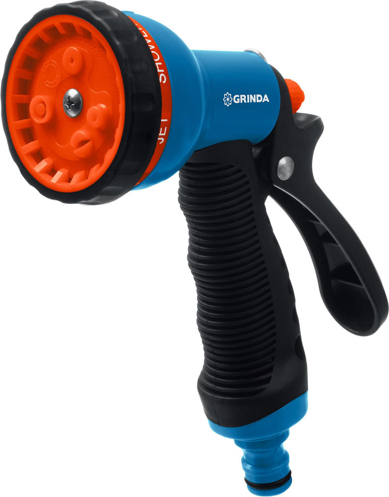 Поливочный набор, спиральный шланг 3/8 x 15 м, пистолет-распылитель, адаптеры, PROLine GRINDA 428495