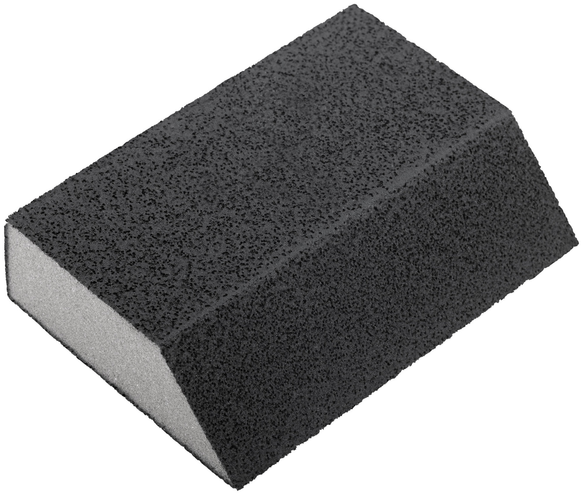 Губка шлифовальная угловая, алюминий-оксидная, 100х70х25 мм, средняя жесткость Р 360 (38376)