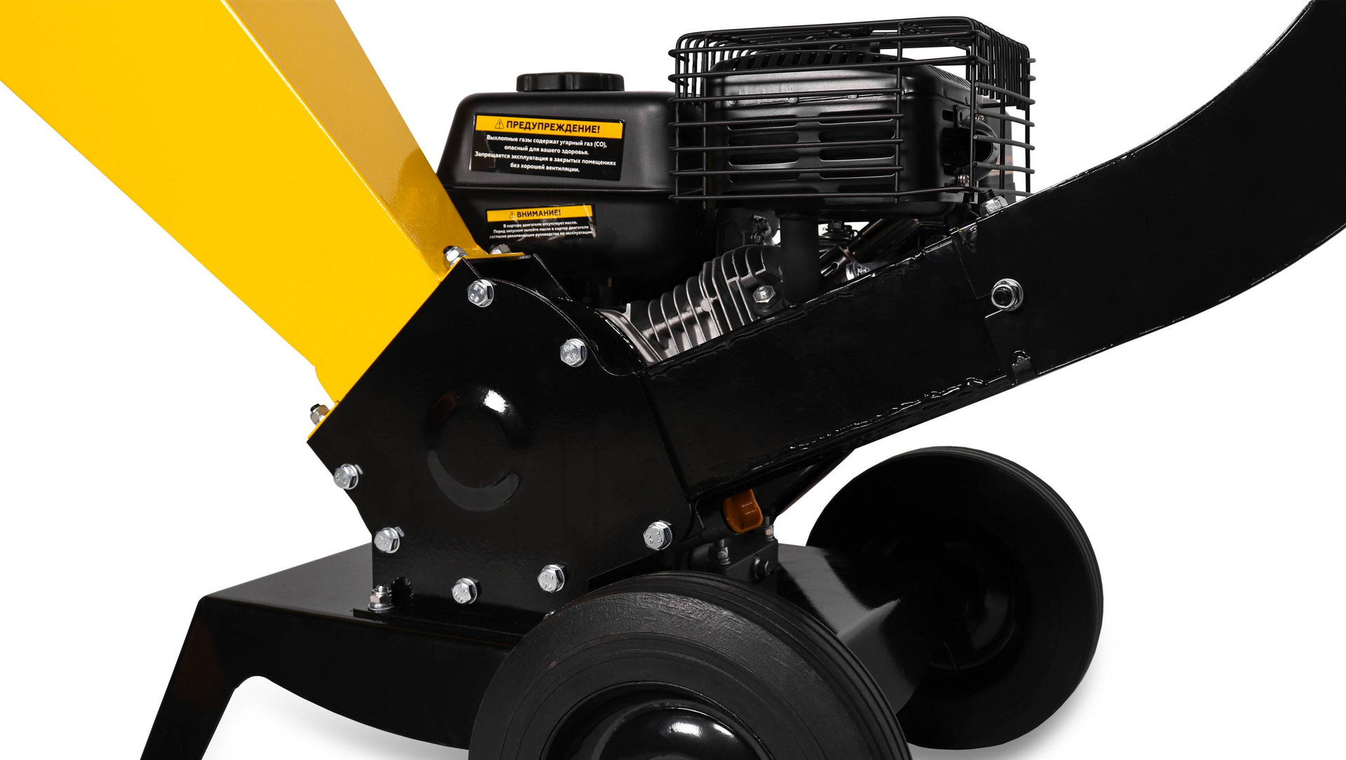 Измельчитель бензиновый PRO 4,8 кВт 196см? 40мм 45кг колеса CHAMPION CH5148