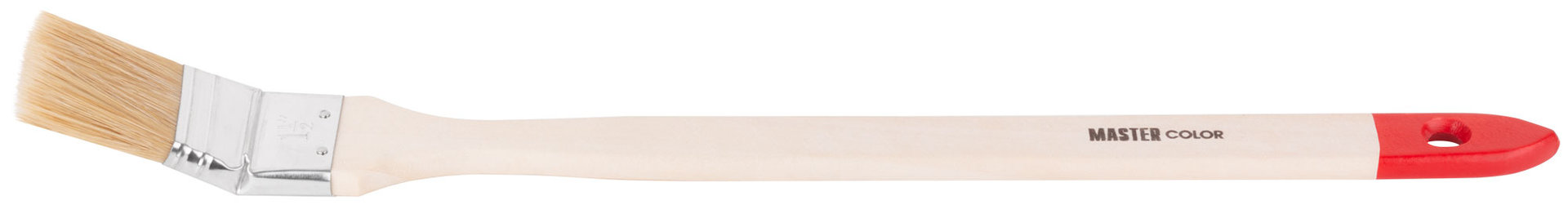 Кисть радиаторная, толщ. 12 мм, натур. щетина, нерж. обжим, дерев. ручка, ширина 40 мм (30-0302)