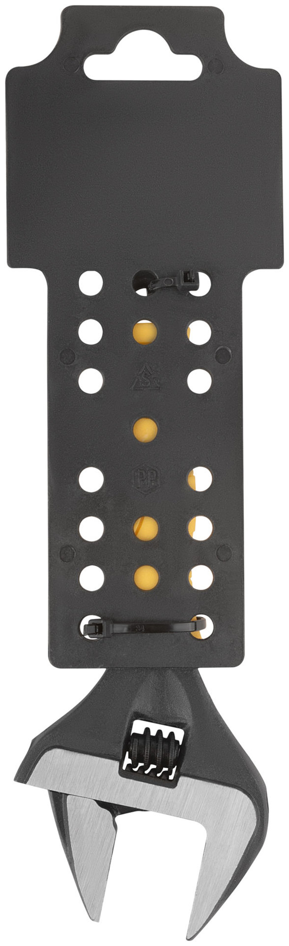 Ключ разводной Эталон, CrV, узкие губки, шкала, экстра увелич.захват, прорезин.ручка 150 мм ( 34 мм )