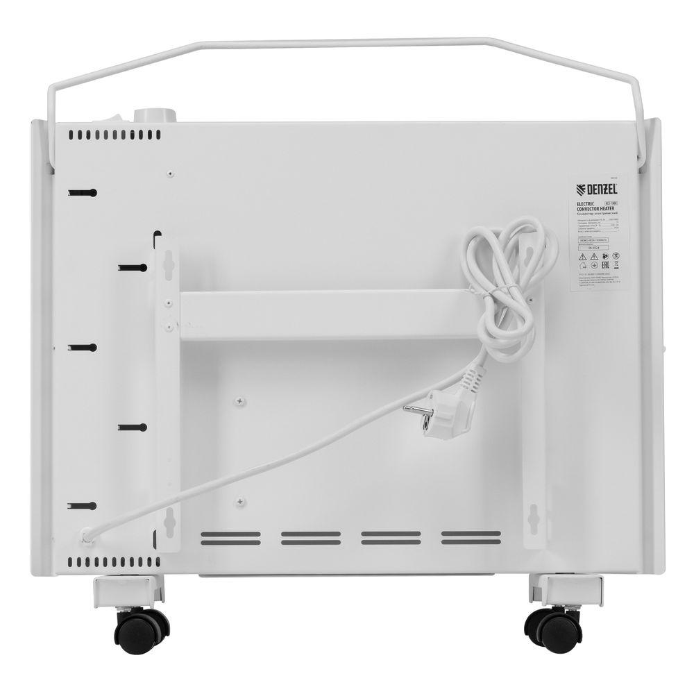 Конвектор электрический XCE-1000, 230 В, 1000 Вт, X-образный нагреватель Denzel (98130)