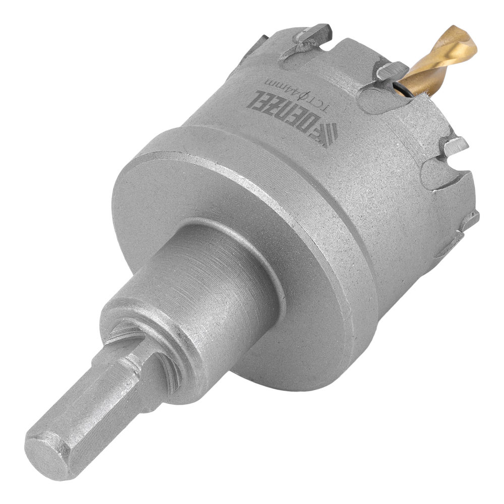 Коронка по металлу твердосплавная, 44 мм Denzel (724014)