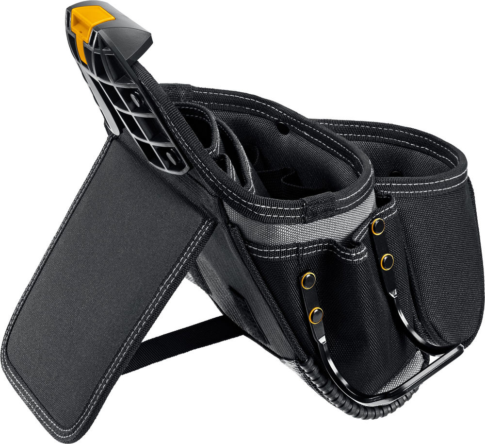 Пояс монтажника в комплекте: пояс монтажника и 2 большие сумки KBS-3L KRAFTOOL 38761