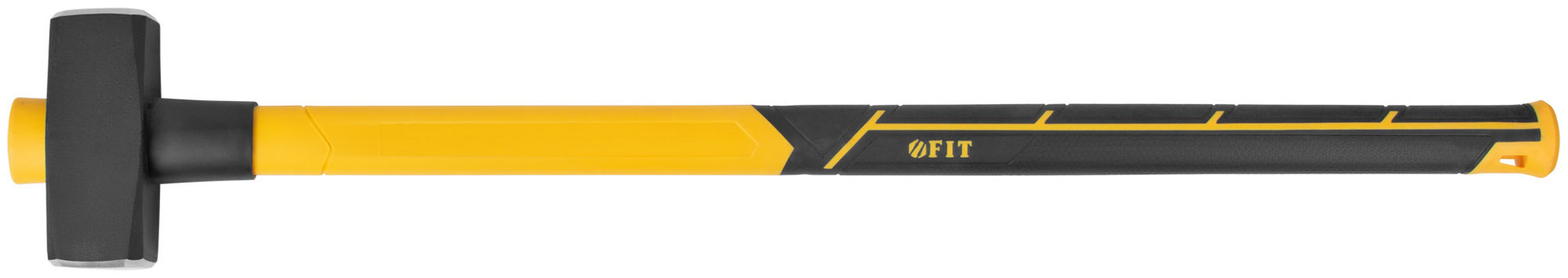 Кувалда кованая, фиберглассовая обратная усиленная ручка 900 мм, 4 кг