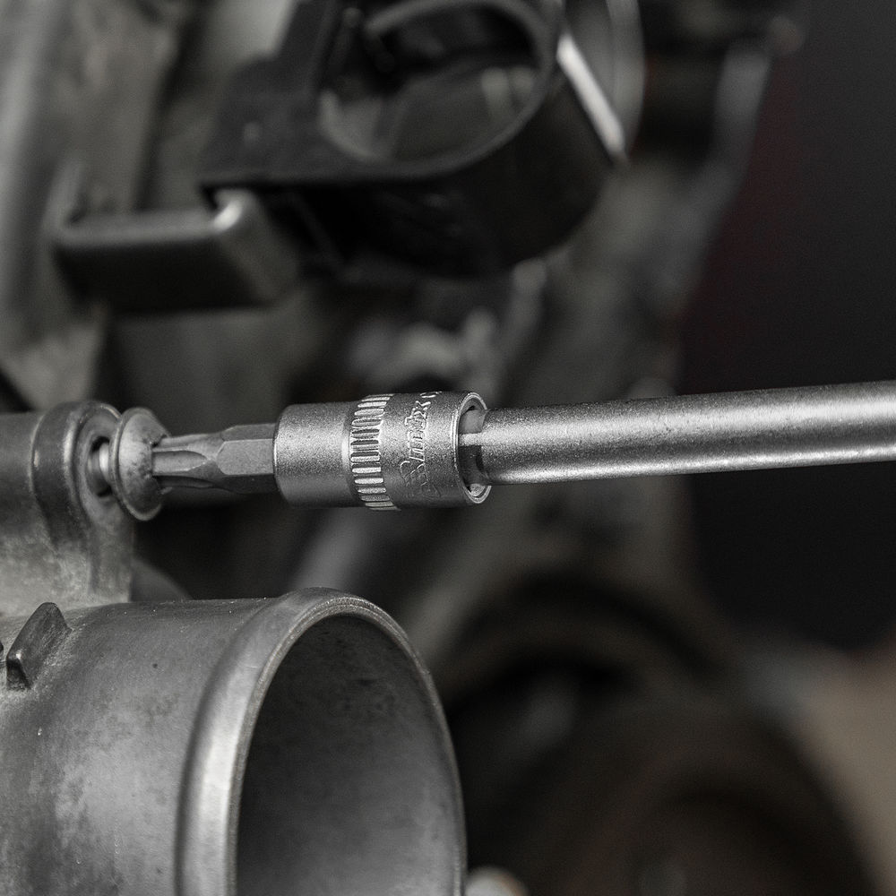 Набор инструментов, 1/2, 3/8, 1/4, пластиковый кейс 215 предметов MTX