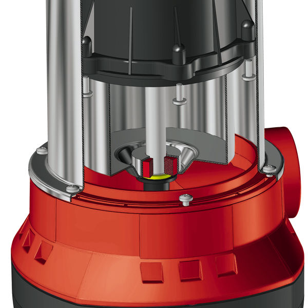 Насос погружной для чистой воды Einhell GC-SP 3580 LL, 350Вт,8000л/ч,max выс7,5м,max глуб 7м,до 1 мм (4170445)