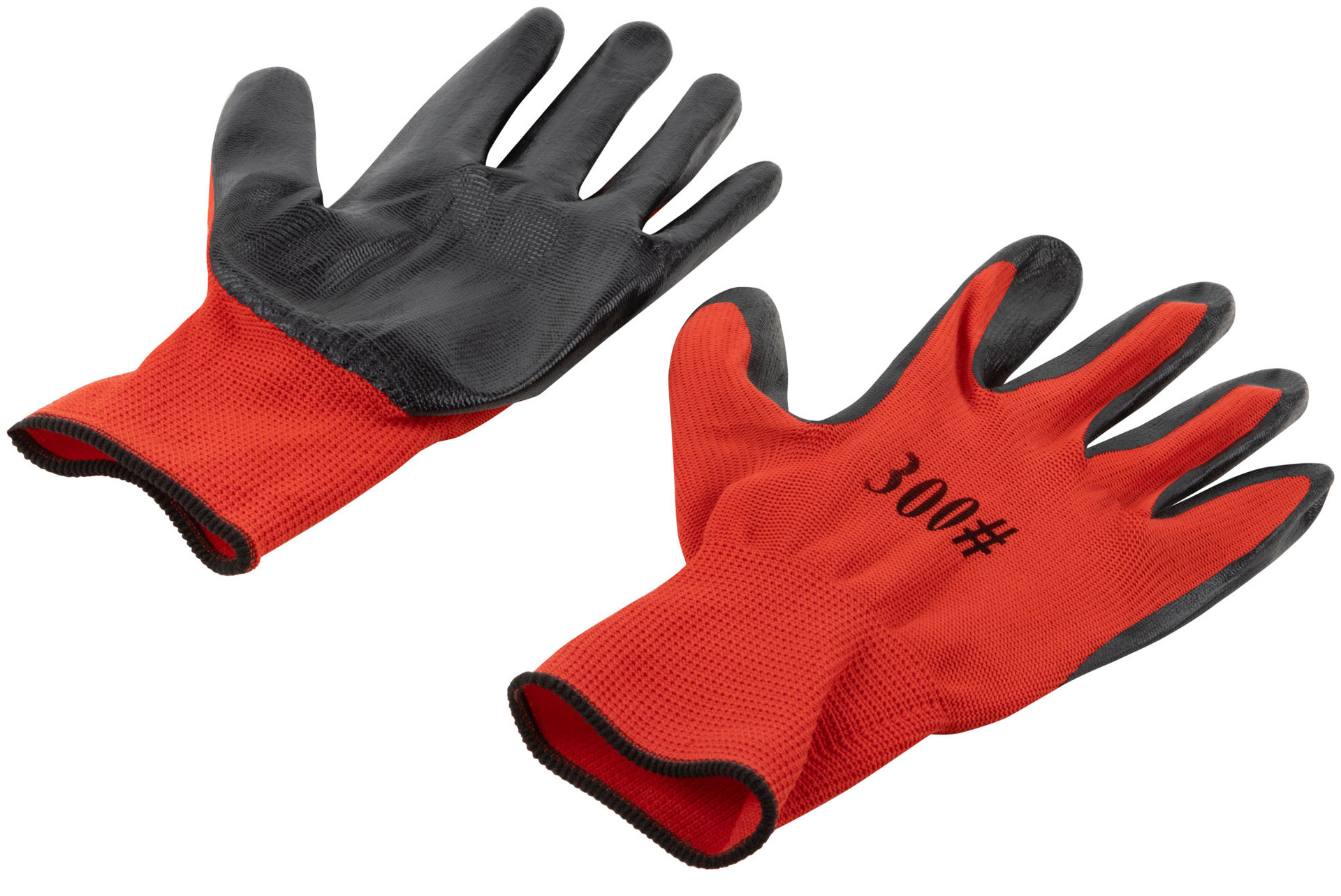 Перчатки трикотажные маслобензостойкие с нитриловым покрытием для точных работ (12478)