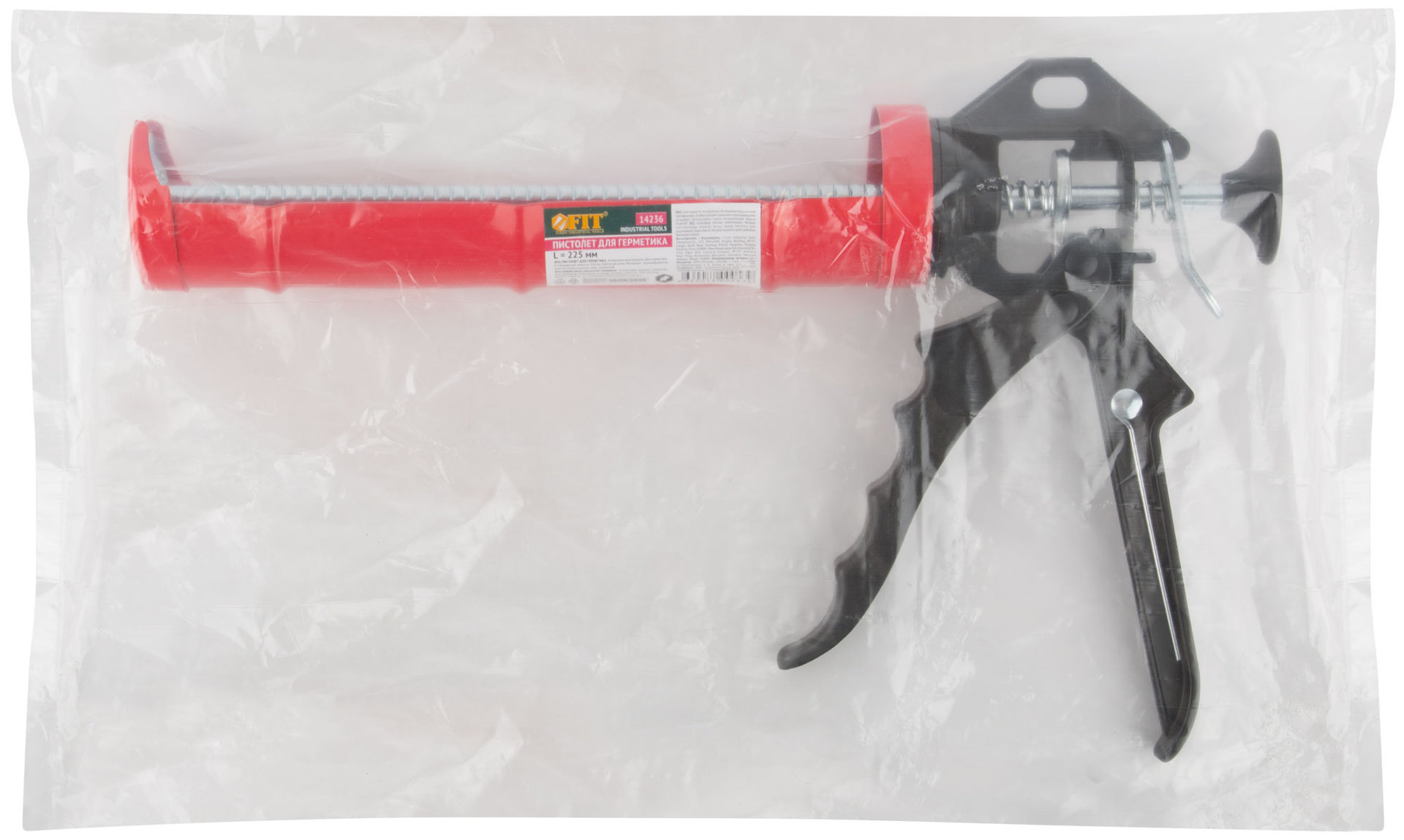 Пистолет для герметика 225 мм полукорпусной, Профи (14236)
