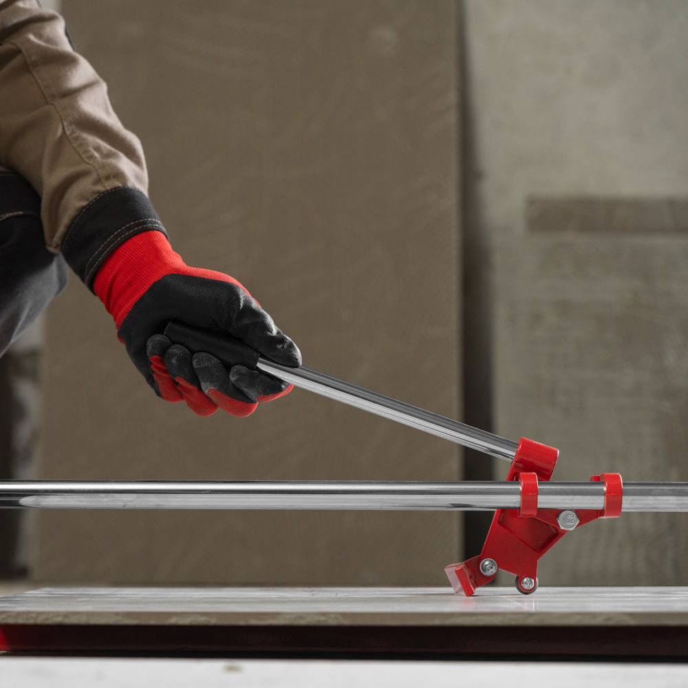 Плиткорез 600 х 16 мм, Балеринка, поворотный металлический угольник MTX (87658)