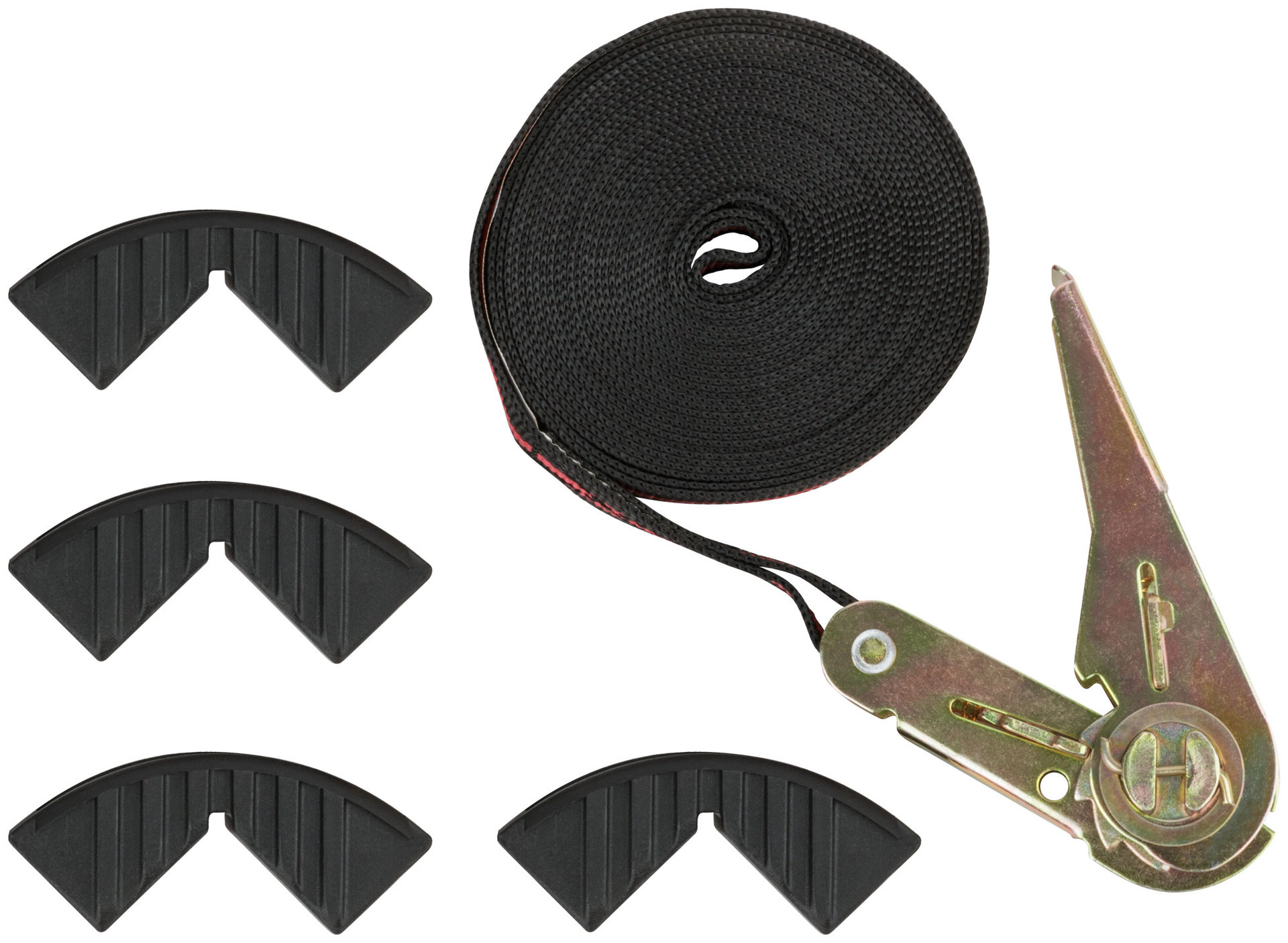 Ремень багажный с замком 25 мм х 5 м, 200 кг (64910)