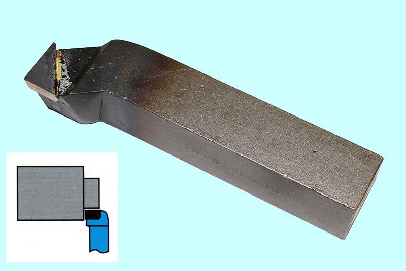 Резец Подрезной отогнутый 50х50х240 Р6М5К5 DIN 4977 CNIC