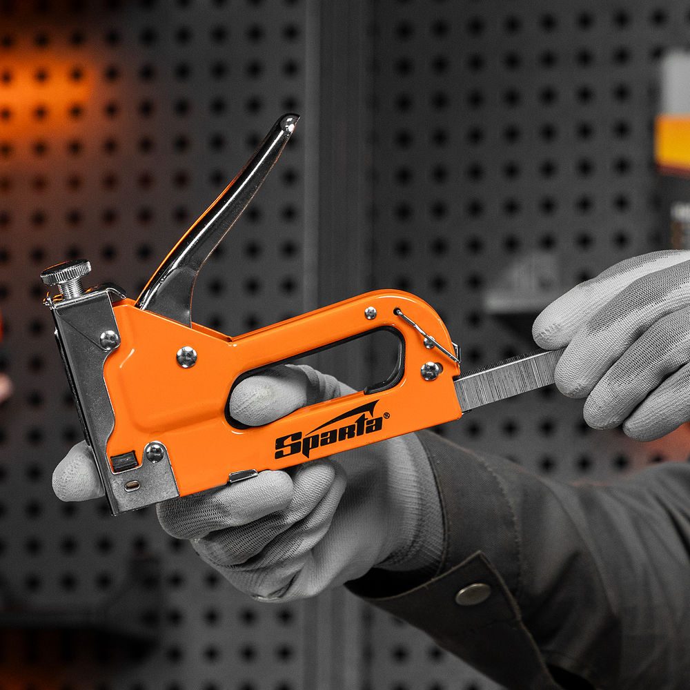 Скобы, 14 мм, для мебельного степлера, тип 53, 1000 шт, Sparta (41615)