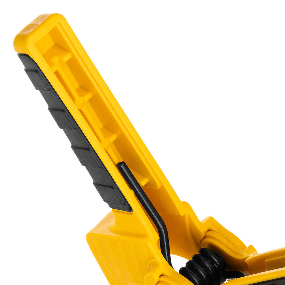 Струбцина клещеобразная, усиленная 100 х 80 мм, двухкомпонентные рукоятки Denzel (20798)