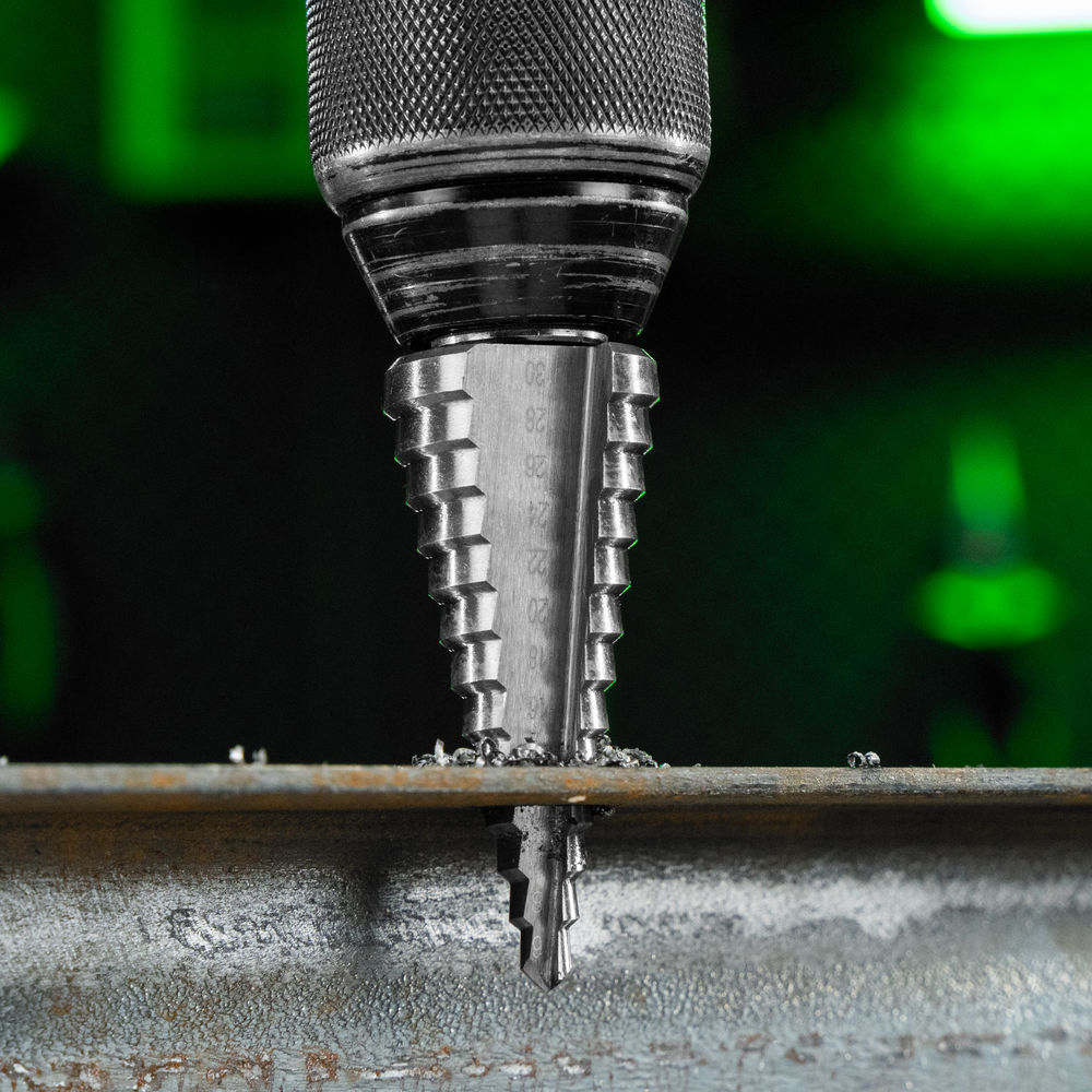 Сверло ступенчатое по металлу, 6-8-10-12-14-16-18-20-22-24-26-28-30мм, 4241 Сибртех (723013)