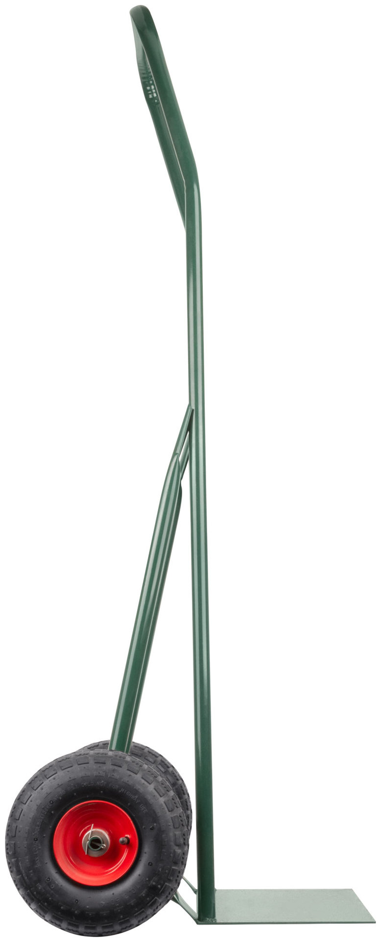 Тележка складская двухколесная, грузоподъемность 130 кг, платформа 400х250 мм (65473)