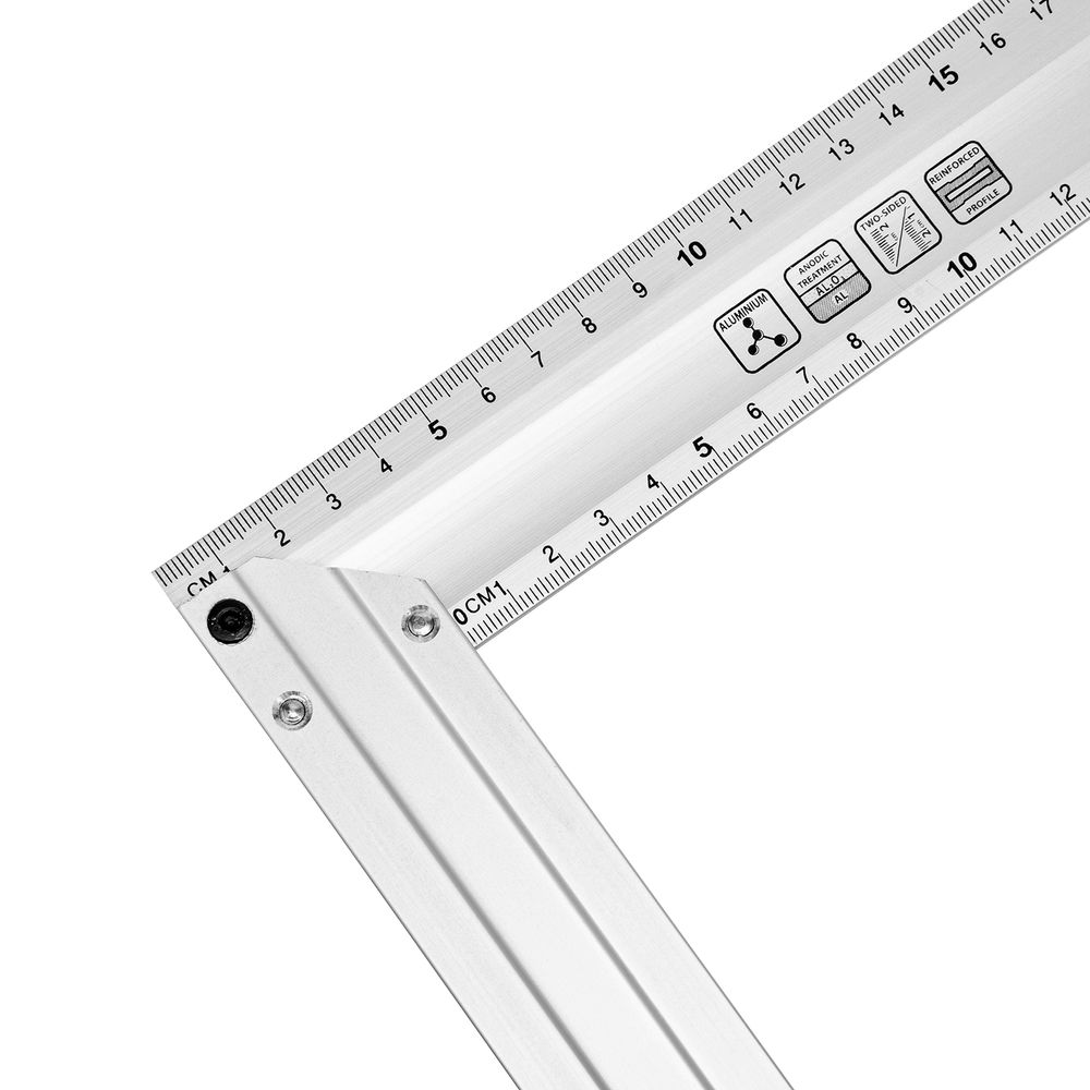Угольник, 450 мм, алюминиевый, литой Matrix (32475)