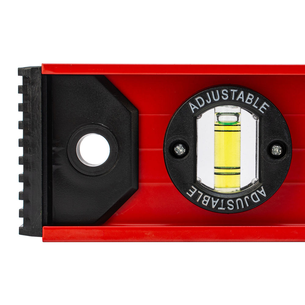 Уровень алюминиевый Рельс, 1000 мм, 3 глазка, усиленный Matrix (34010)