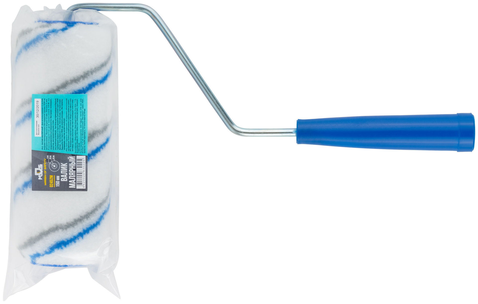 Валик полиакриловый, диам. 38/62 мм, ворс 12 мм, 150 мм (02452М)