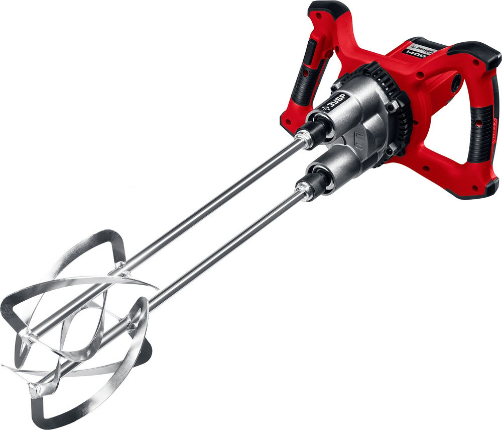 Строительный двойной миксер М27, 1400 Вт ЗУБР МРД-1400