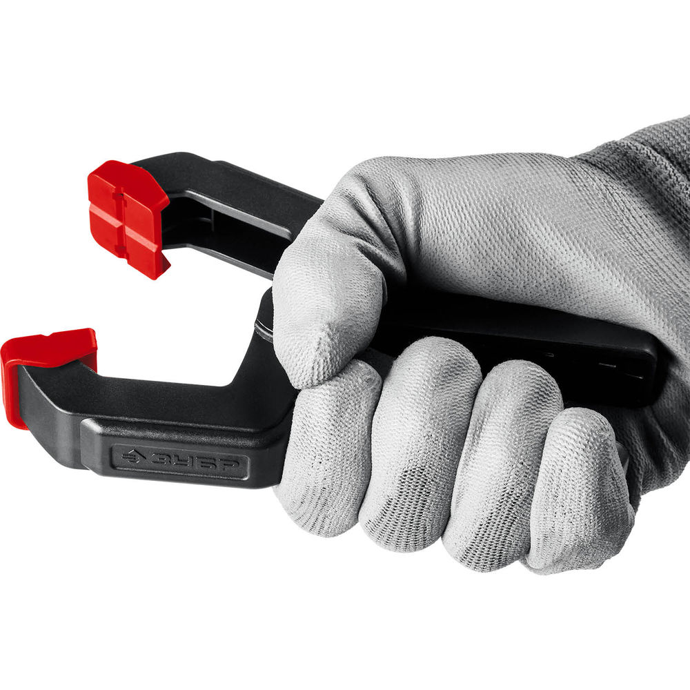 Пружинный зажим МЗ-80, 75 х 75 мм ЗУБР 32247-8