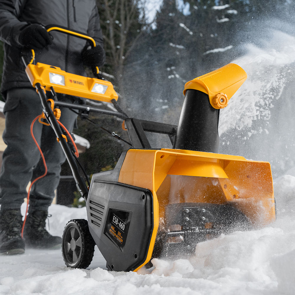 Электрическая снегоуборочная машина ESB-460, 2 кВт Denzel (97634)