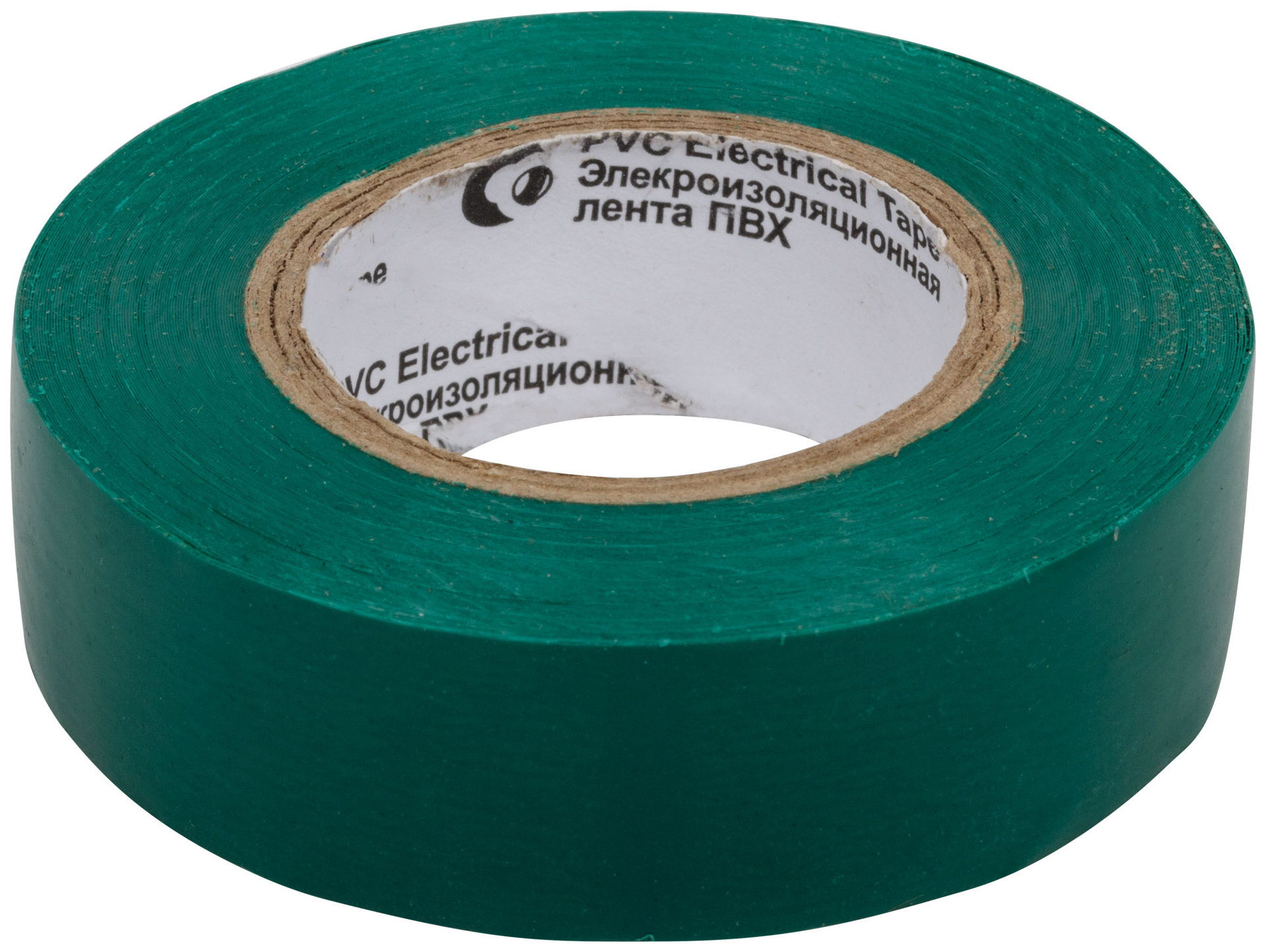 Изолента ROLLIX ПВХ 19 мм x 0,15 мм х 20 м, зеленая (11034)
