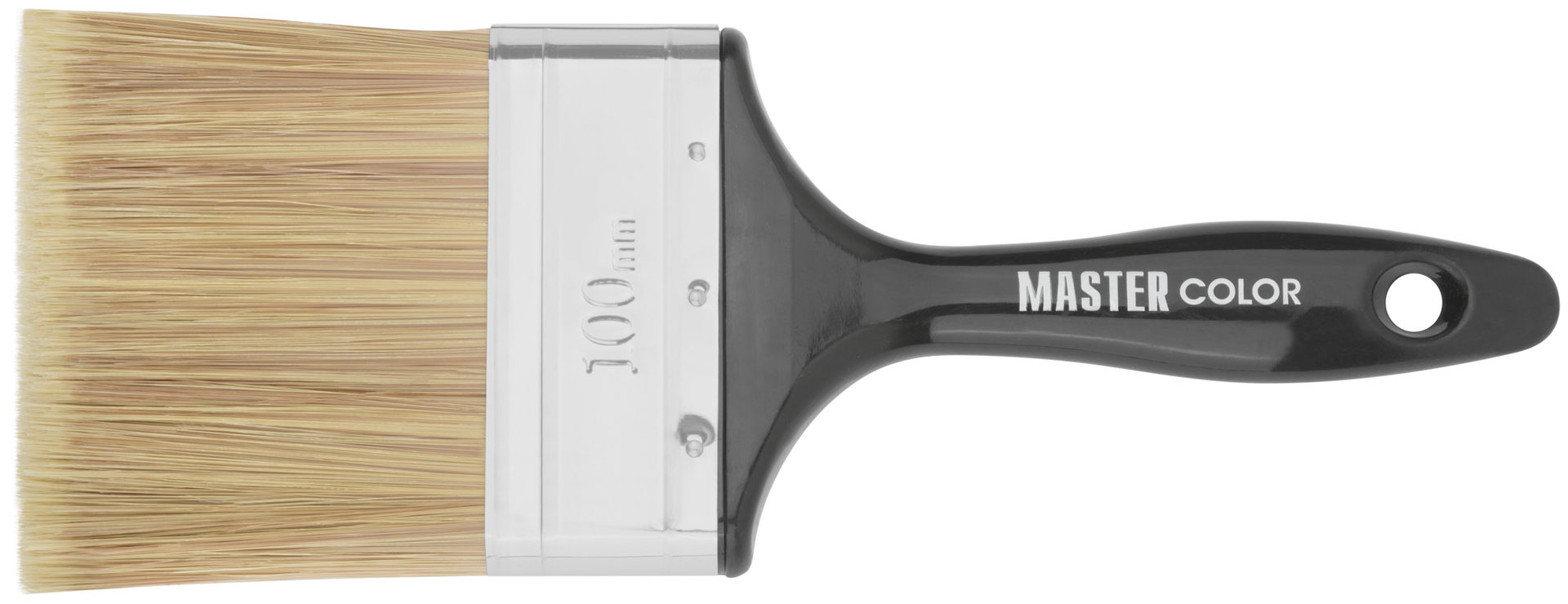 Кисть флейцевая Wood Master, микс из 3-х видов щетины/филамента, 100х22х89 мм (30-0543)