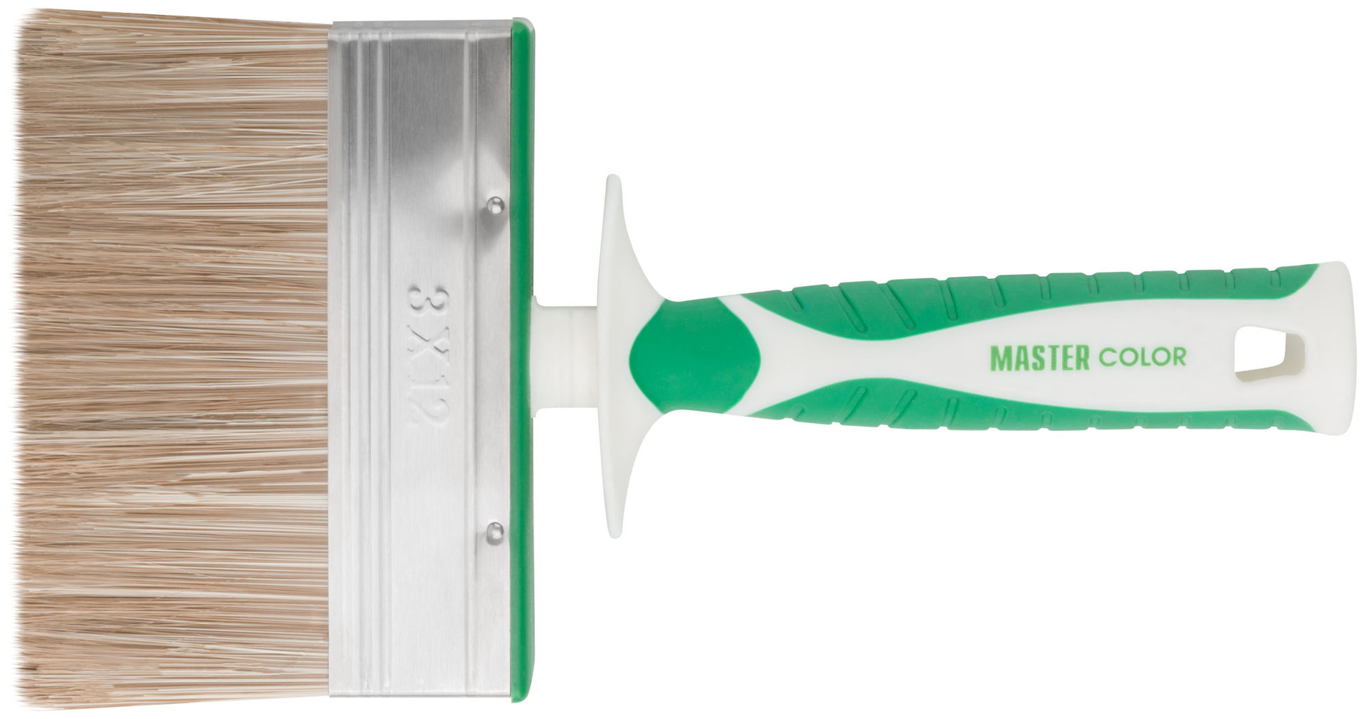 Макловица, 70% ПЭT/30% натуральная щетина, нерж. обжим, 2-К ручка, 120 х 30 мм (30-0593AKZO)