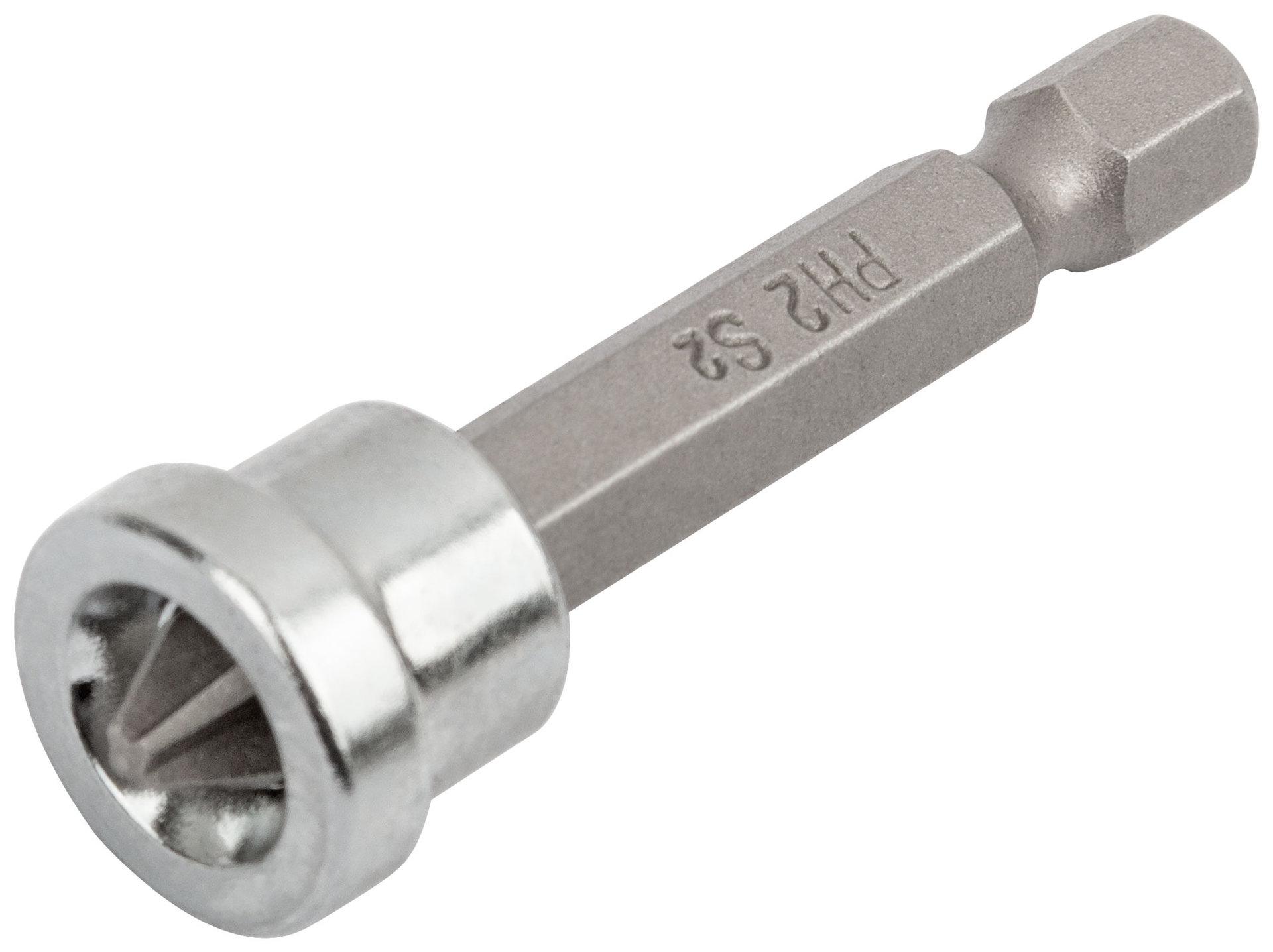 Насадки д/быстрого завинч.самор.по гипр., набор 2 шт., сталь S2 Профи, PH2 x 50 мм (15426)
