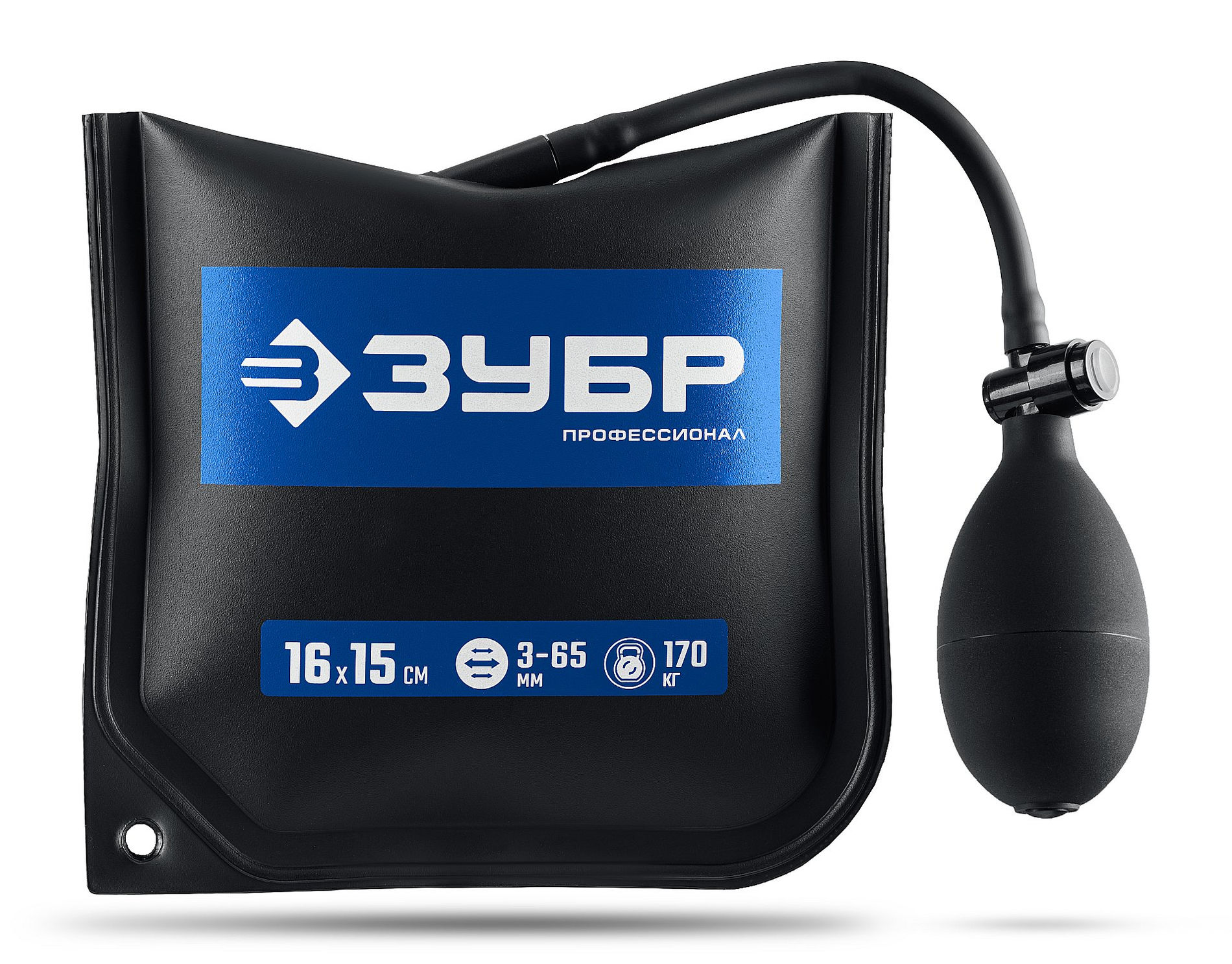Пневмоподушка универсальный пневмоклин монтажная подушка пневмодомкрат 16 x 15 см 170 кг ЗУБР 37556