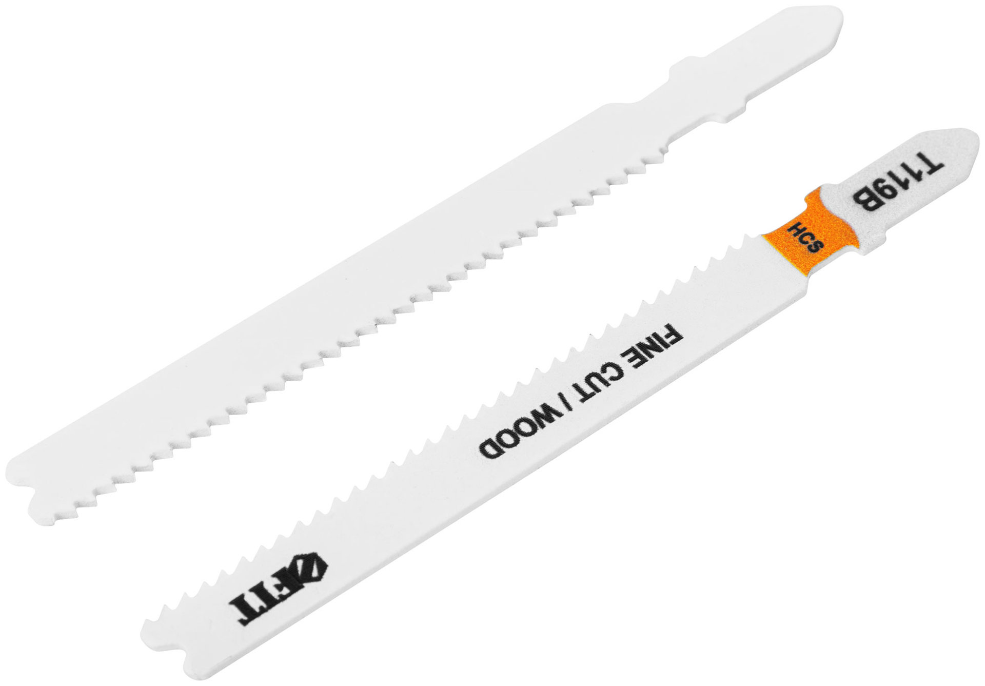 Полотна по дереву, HCS, фрезерованные, волнистые зубья, 91/67/2 мм (Т119В), 2 шт. (40936)