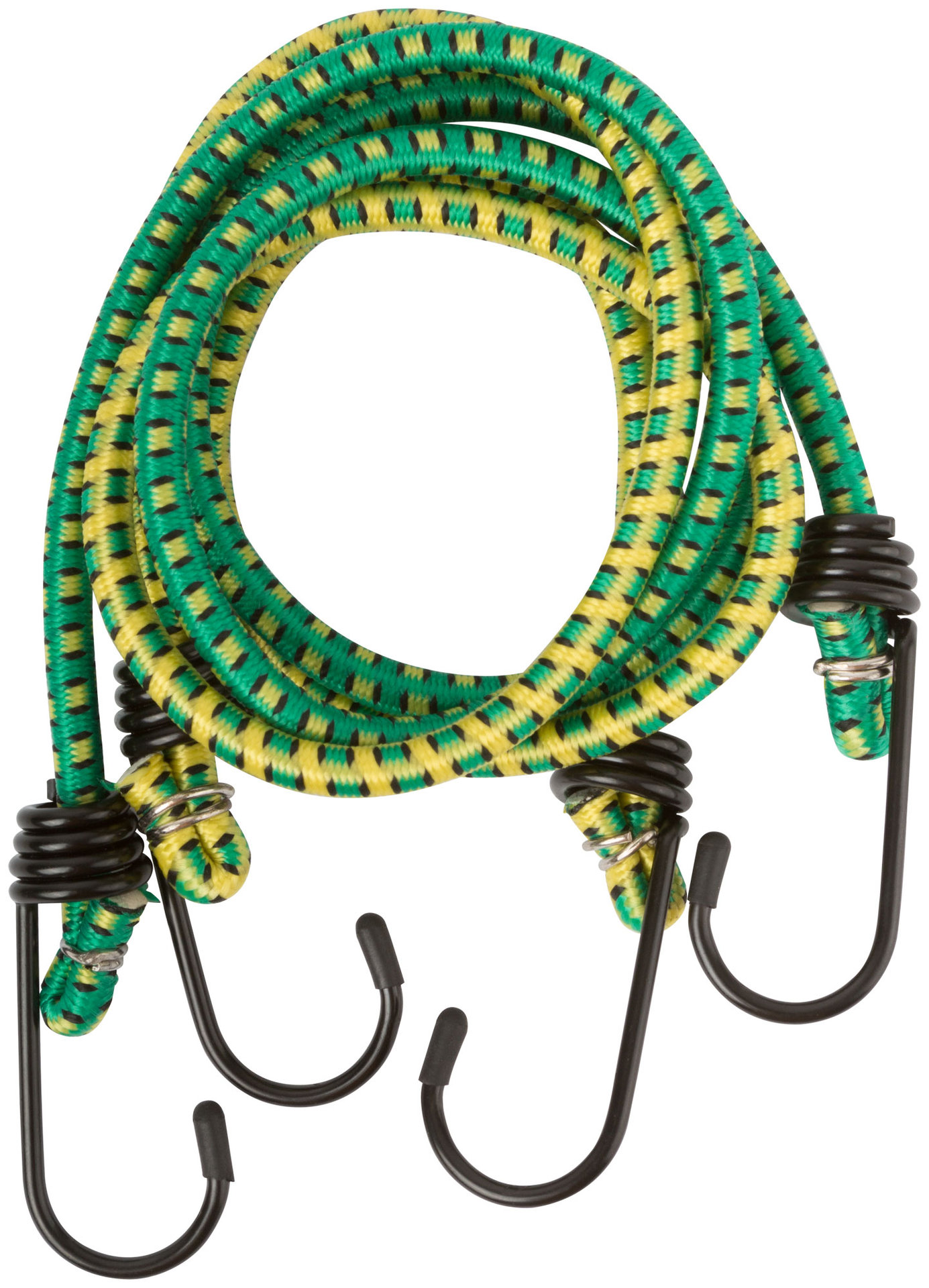 Ремни багажные резиновые, стальные крючки, 2 шт., 7х800 мм (64892)