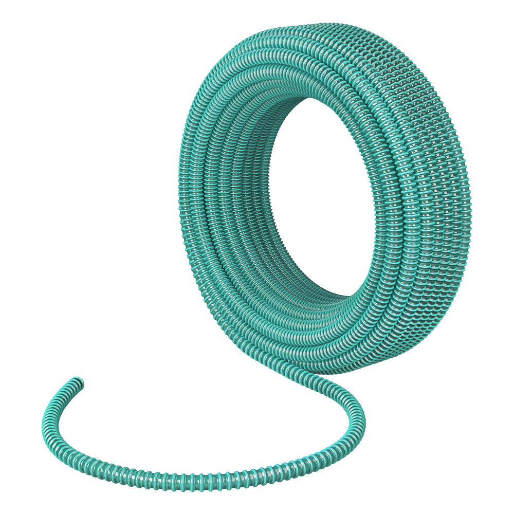 Шланг спиральный, армированный, напорно-всасывающий, D 32 мм, 10 атм, 15 м Сибртех (67340)