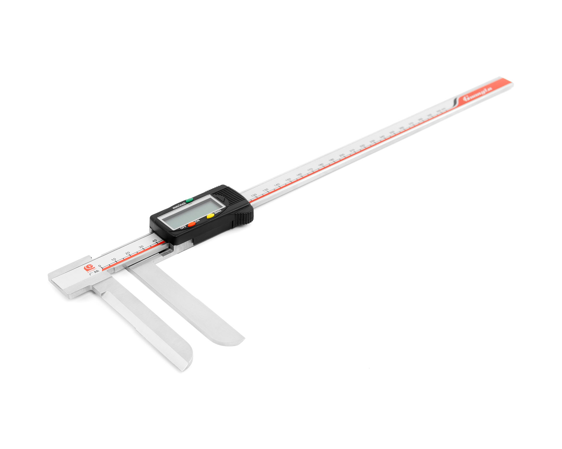Штангенциркуль цифровой 18-300 0,01 для внутр. измерений с удлиненными измер. губками 113-103 Guanglu